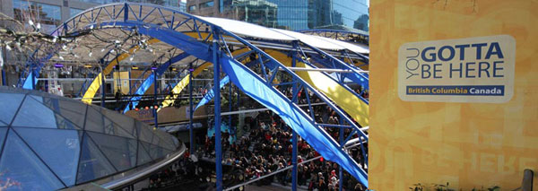 Robson Square Vancouver 2010 Olympics